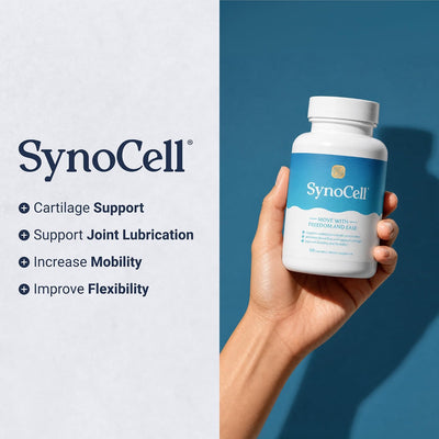 Synocell Joint Support with ASU, Quercetin, Boswellia & Hyaluronic Acid